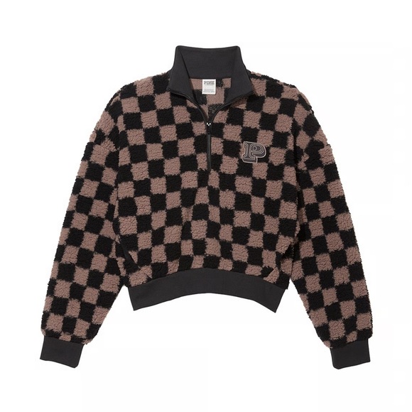 PINK Victoria Secret COZY FLEECE HALF-ZIP
PULLOVER NWT‼️FINAL SALE - Picture 2 of 4